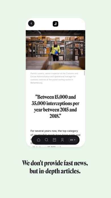 Journal.lu Screenshot