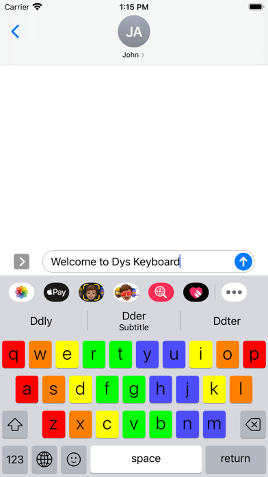 Dys Keyboard Screenshot