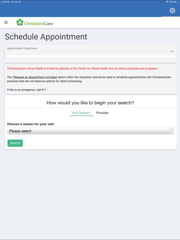 Screenshot #6 pour Christiana Care Patient Portal