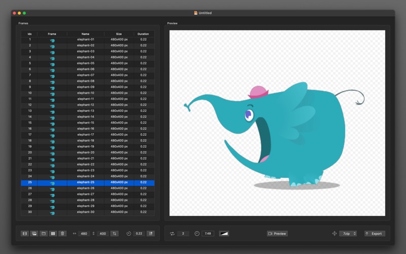 Screenshot #2 pour PNG Animator