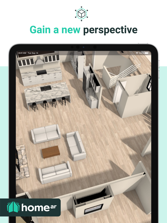 homeAR: New home visualization iPad screenshot 3 - Lifestyle app