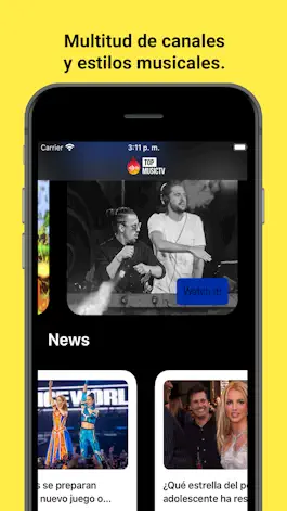 Game screenshot TopMusicTV apk