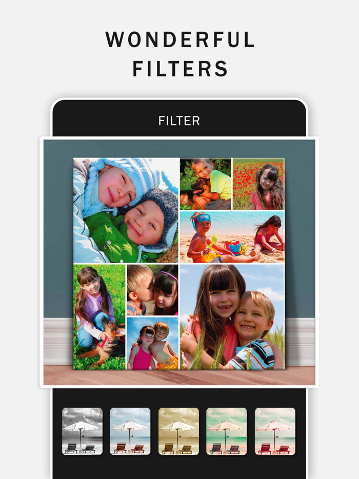 Photo Shape Collage Maker.