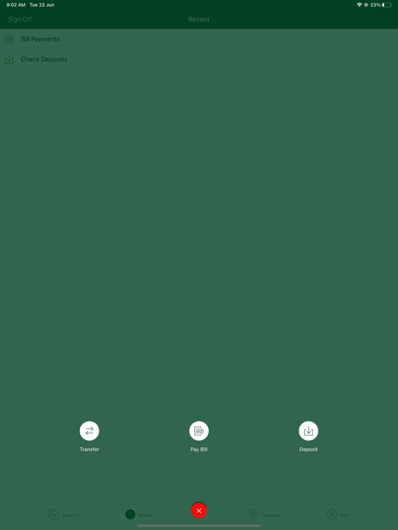 Madison Valley Bank iPad screenshot 2 - Finance app