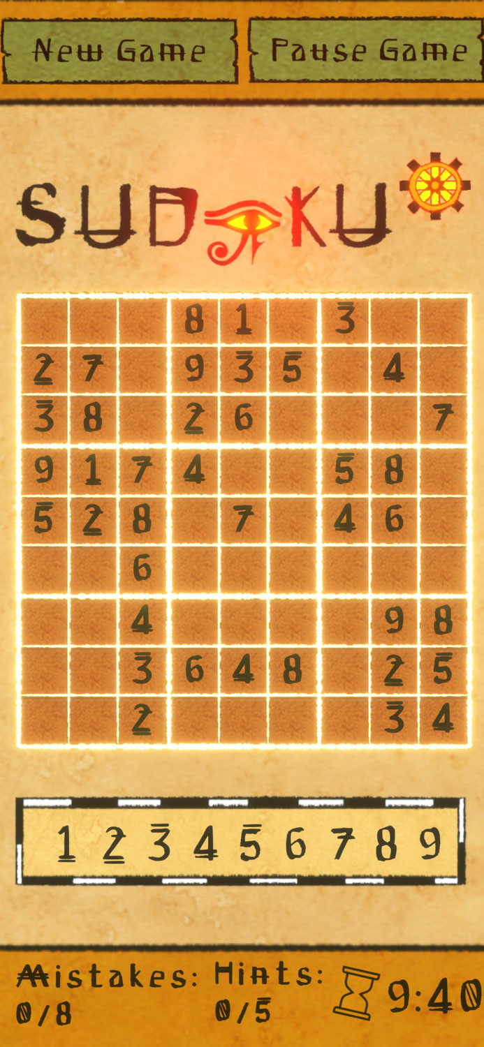 Scarab Sudoku