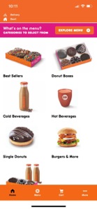Dunkin' India Order Online screenshot #2 for iPhone