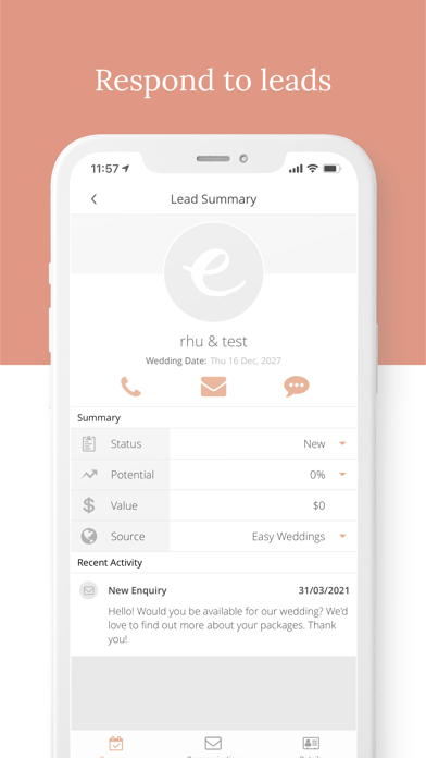 WedCRM Screenshot