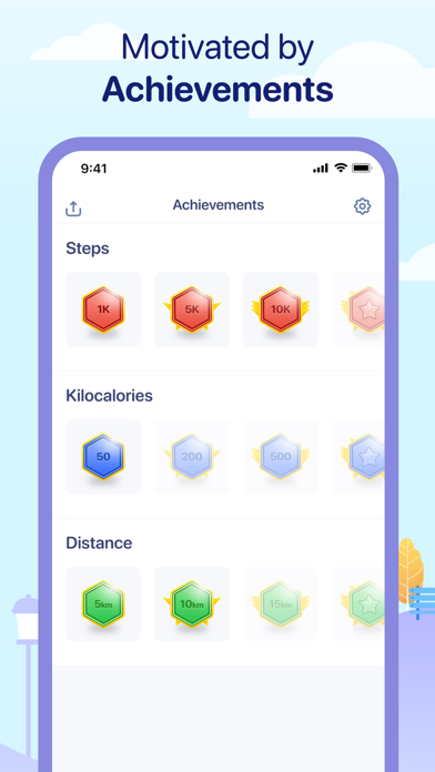 Pedometer & Sport and fitness Screenshot