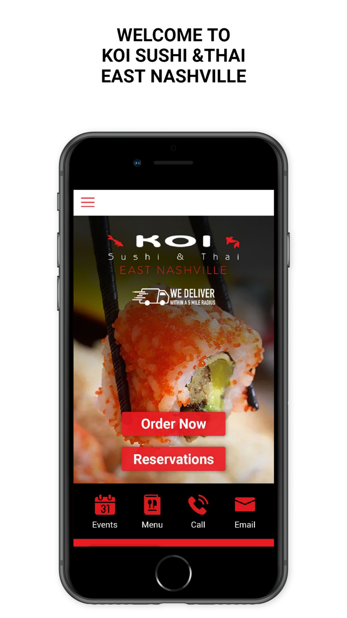 Koi Sushi Thai East Nashville