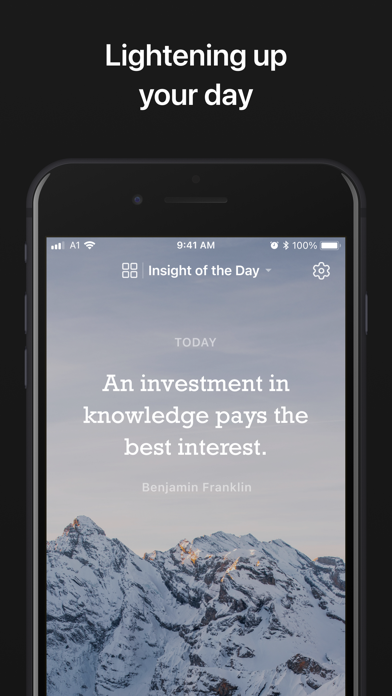 Insight — Motivational Quotes Screenshot