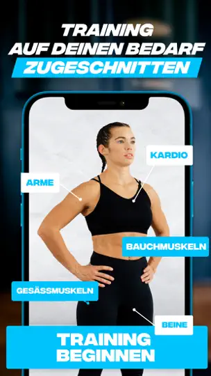 Screenshot von Fitness Coach - Trainingsplan auf dem iPhone 3