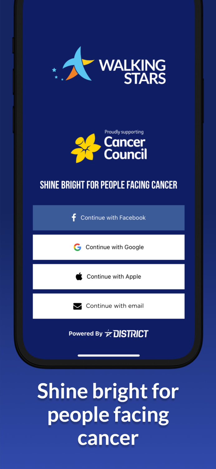 Walking Stars Cancer Council