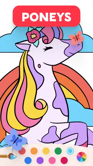 Capture d'écran de Jeux De Coloriage Pour Filles؜ sur iPhone 1