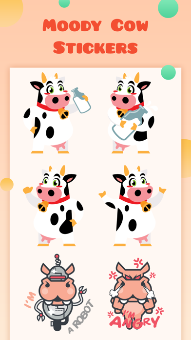 Animated Moody Cow Screenshot