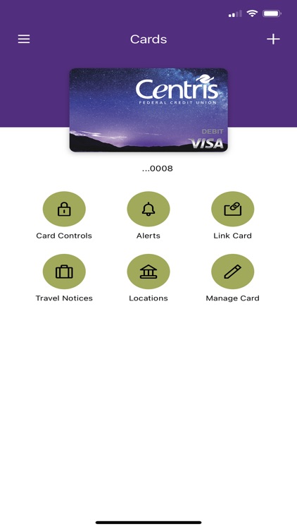 Centris Debit Card Companion