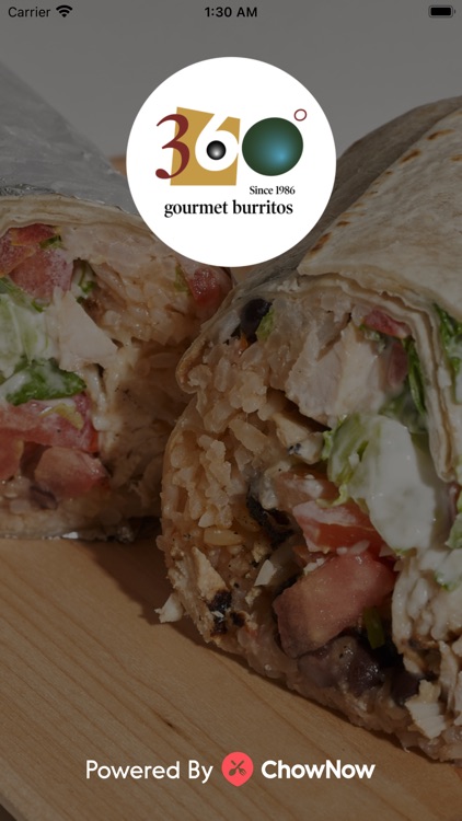 360 Degrees Gourmet Burritos