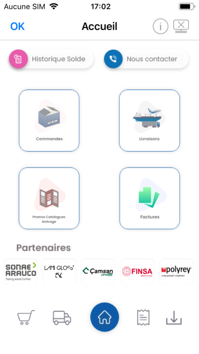 Screenshot #2 pour Manorbois Suivi Clients