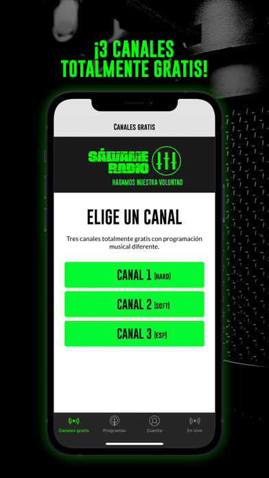 Sálvame Radio Screenshot