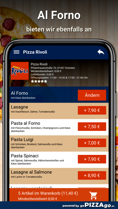 Pizza Rivoli Dresden screenshot 6