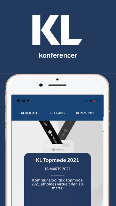 KL konferencer Screenshot