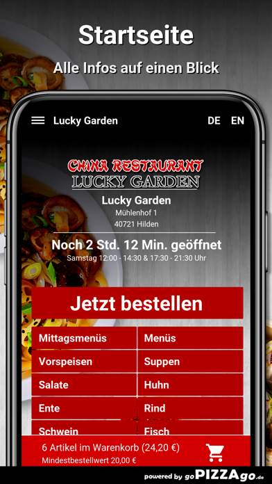 Lucky Garden Hilden Screenshot
