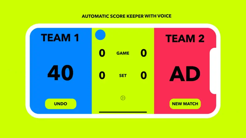 Padel Score Keeper screenshot 1 of 2