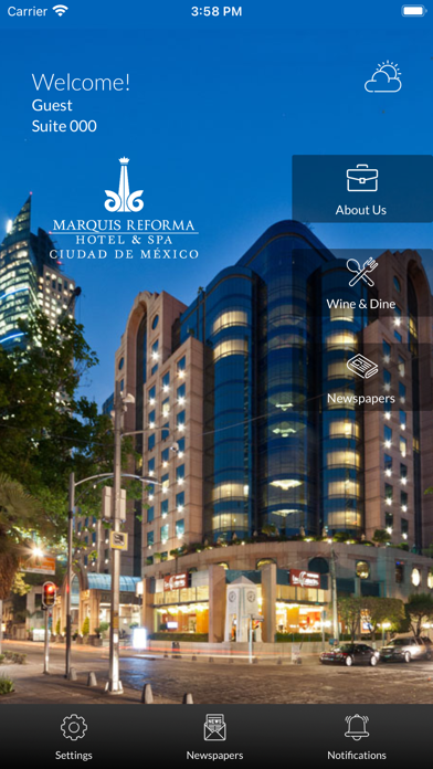 Marquis Reforma Hotel & Spa Screenshot