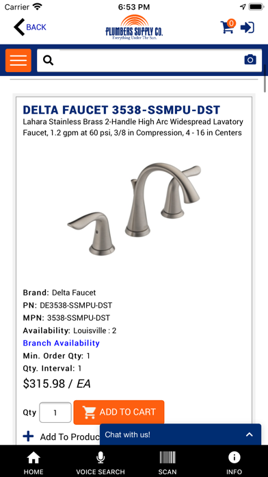 Plumbers Supply Co Screenshot
