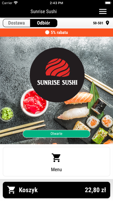 Sunrise Sushi Screenshot