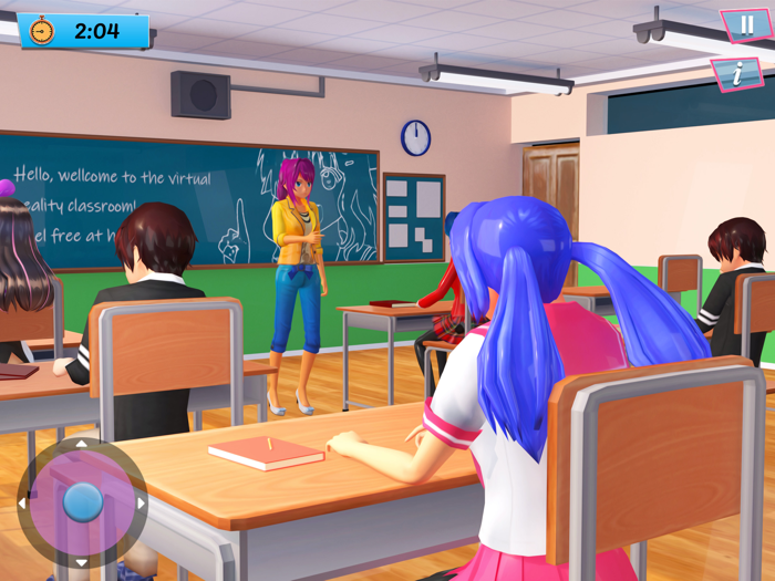 Anime High School Student Life