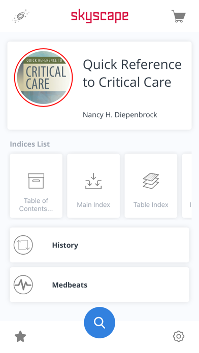 Quick Reference-Critical Care Screenshot