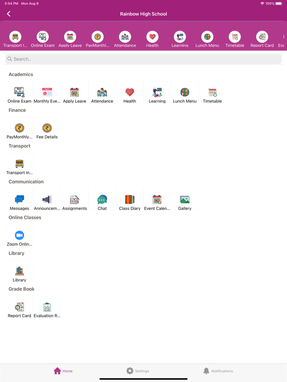 Screenshot #4 pour Rainbow High School