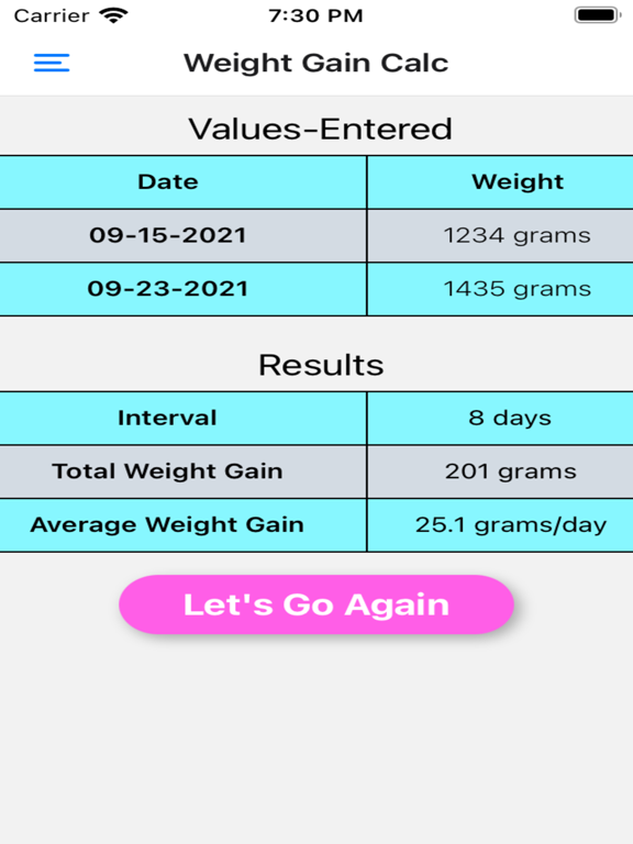 Screenshot #4 pour Pediatric Calc