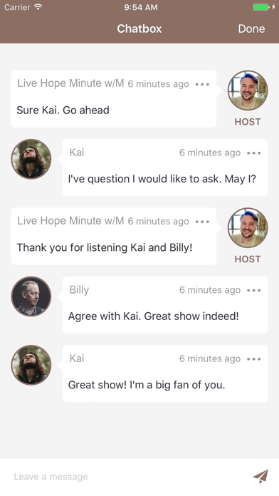 Live Hope Minute w/ Mark Smeby Screenshot