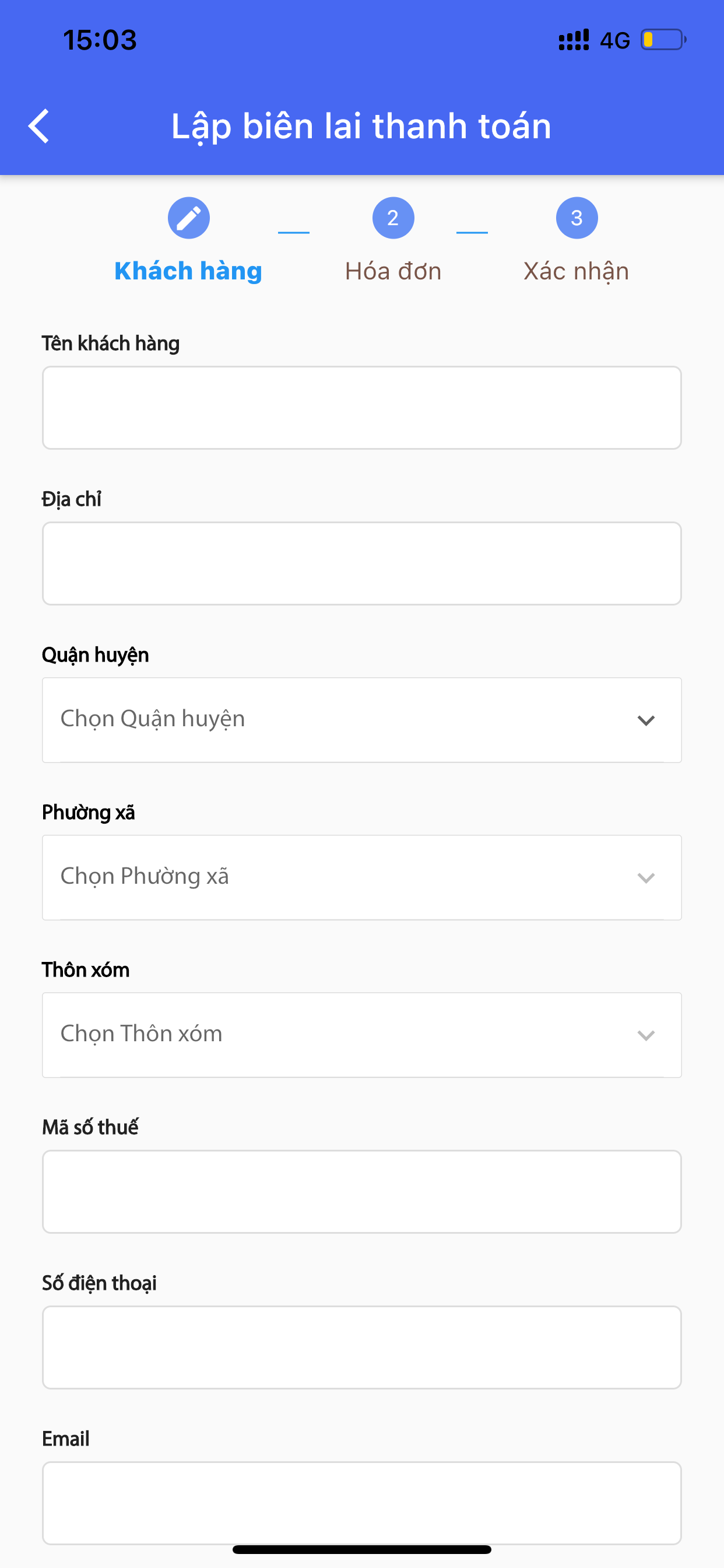 Thu thuế  điện tử