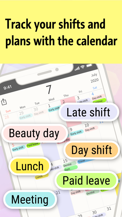 SHIFTAR: Work schedule planner screenshot 2