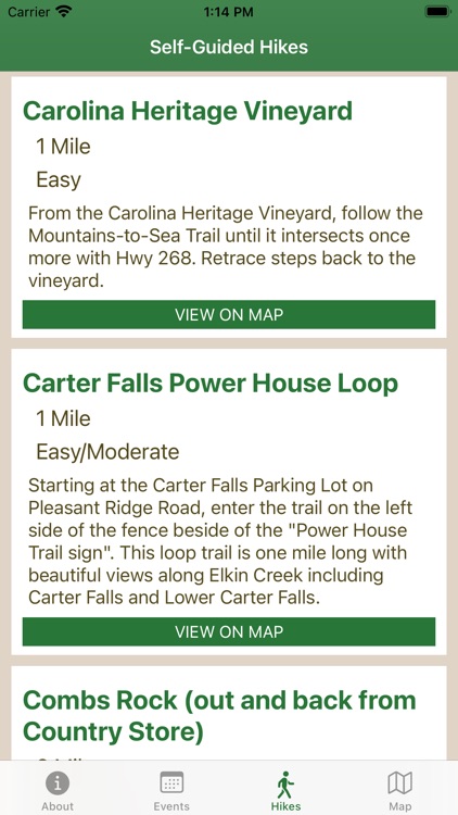 NC Trail Days Trail Guide