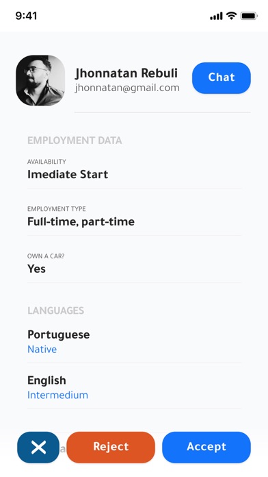 Jobfishing Screenshot