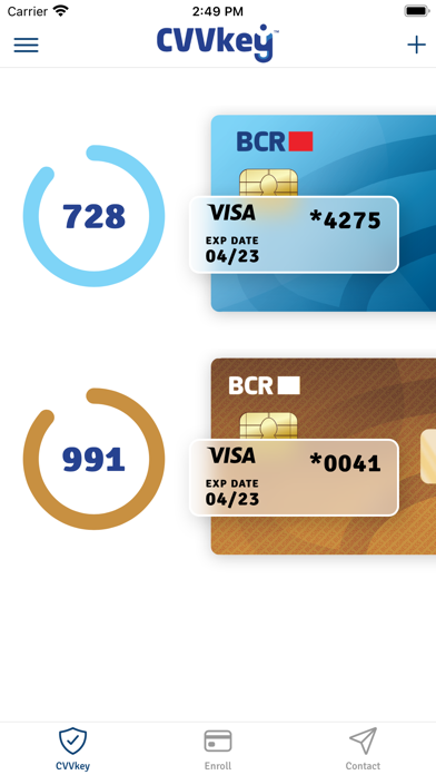 BCR.CVVkey Screenshot