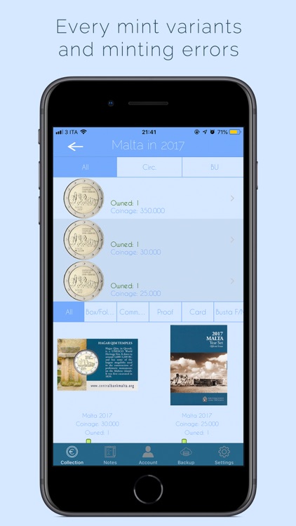 Euro Coins Album Lite