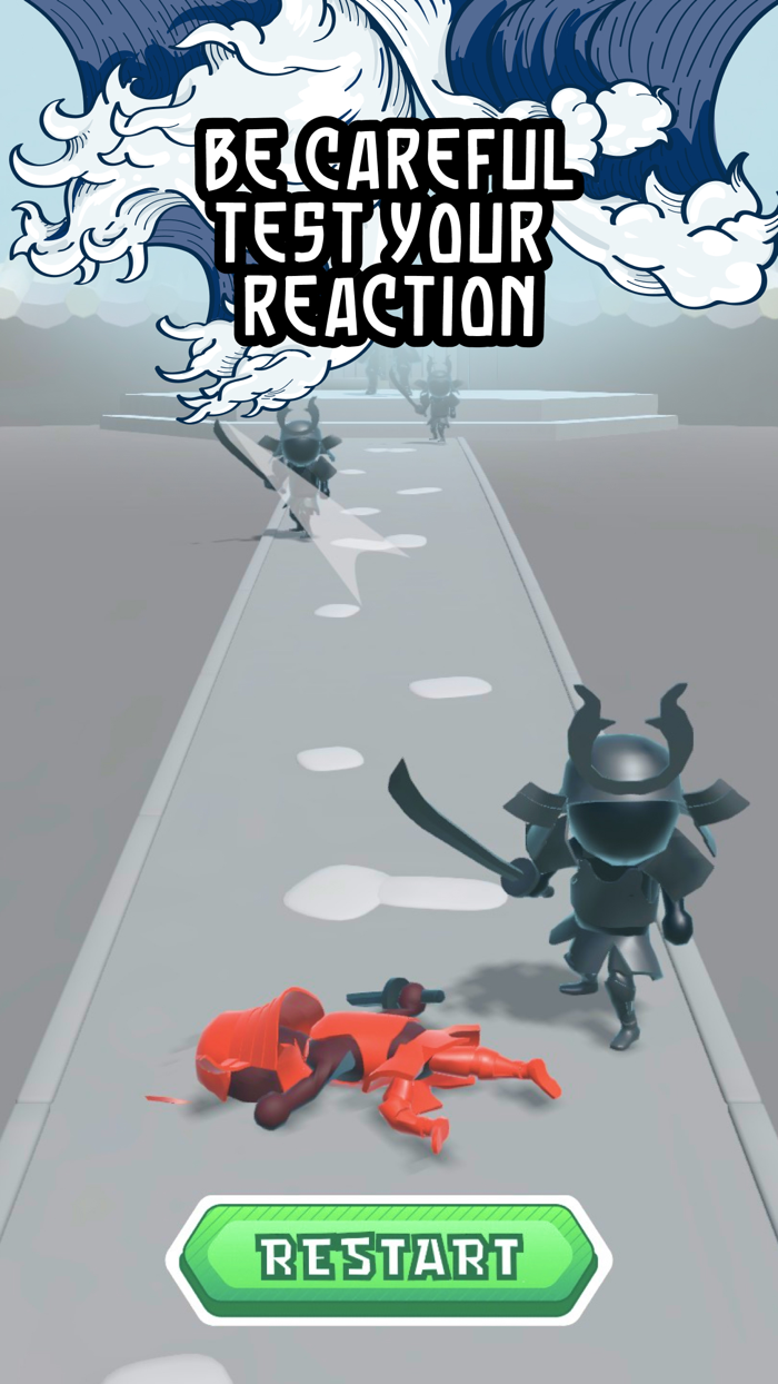 Hit Saber-Slice Ninja