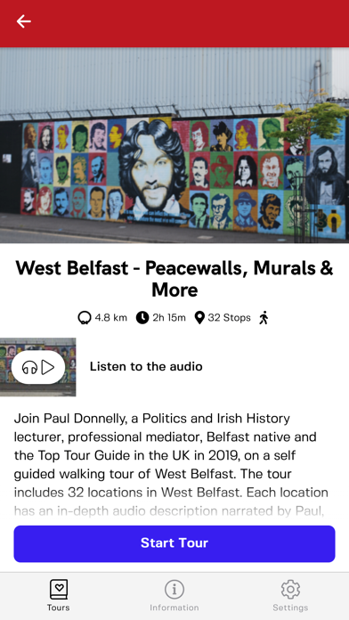 DC Tours Belfast Screenshot