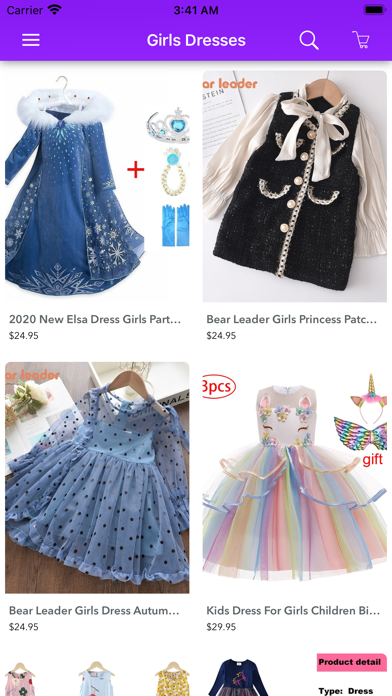 Girls Clothing Fashion Dress Screenshot