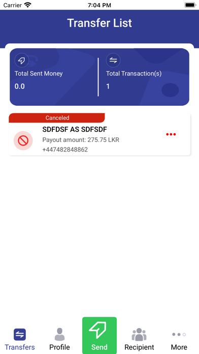 Quick Money 2Lanka Screenshot