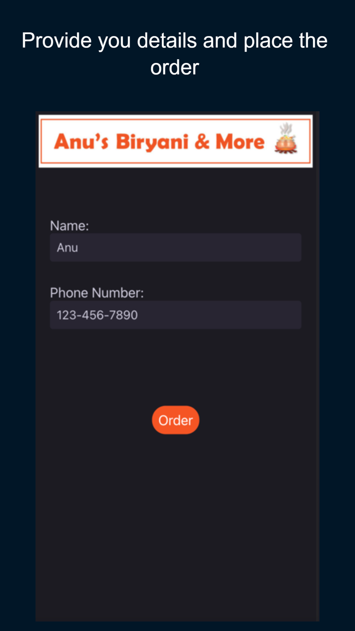 Anus Biryani