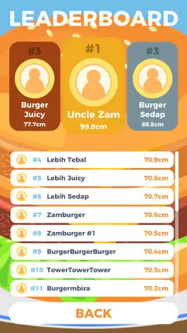 Game screenshot Zamburger Tower Burger hack