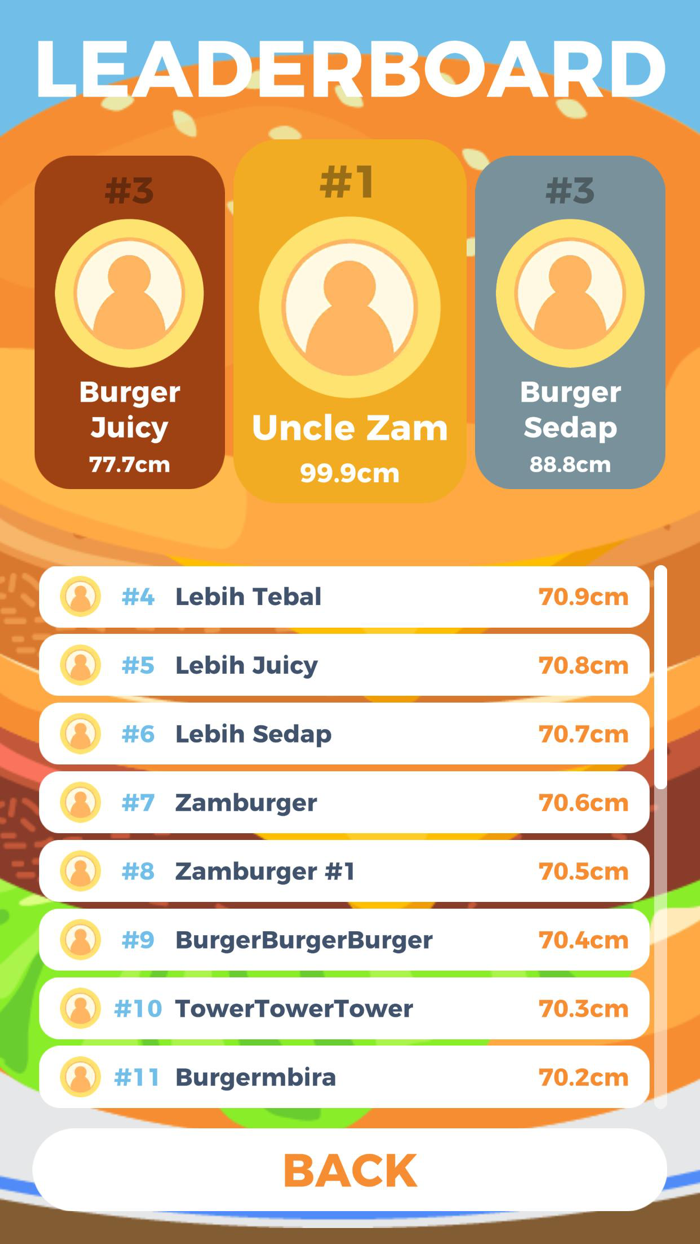 Zamburger Tower Burger