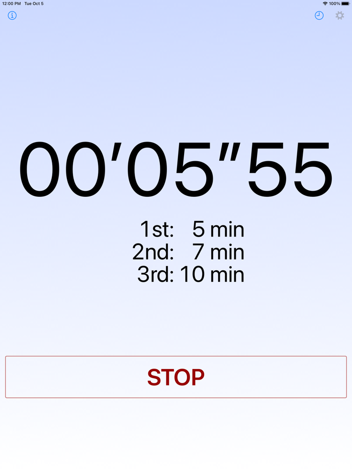 Voice Over Stopwatch