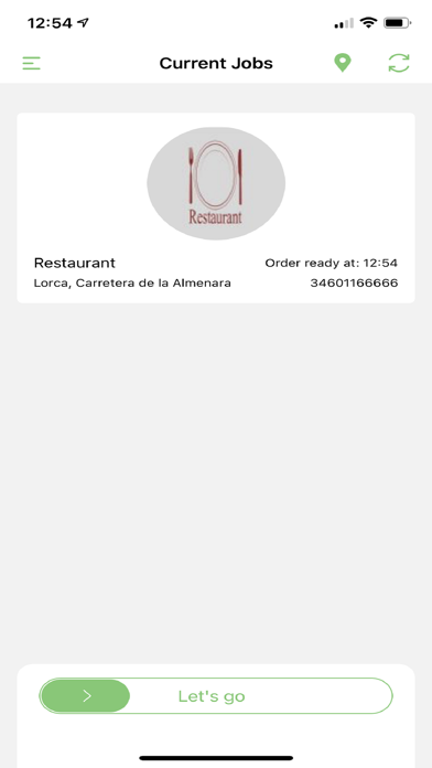 DelivApp Courier Screenshot