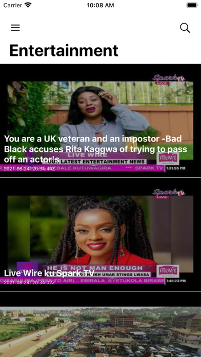 Uganda News & Entertainment Screenshot